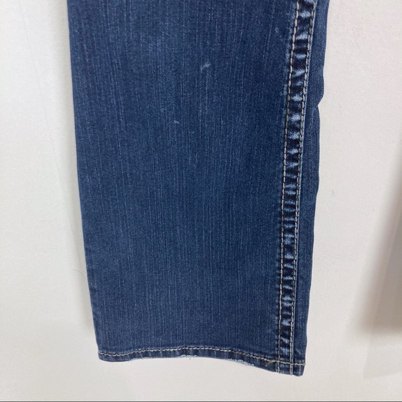 Silver Jean Suki Surplus bootcut flared jeans dark wash faded tall 29 x 34 - Picture 9 of 9